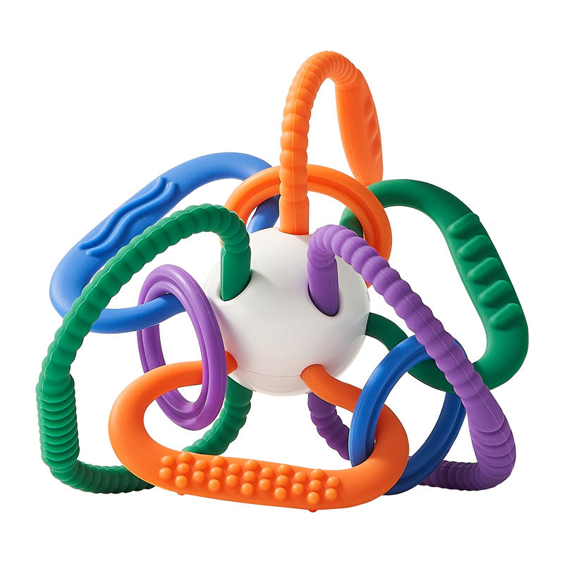 BPA-Free Silicone Baby Teether Eco-Friendly Baby Teething Toys