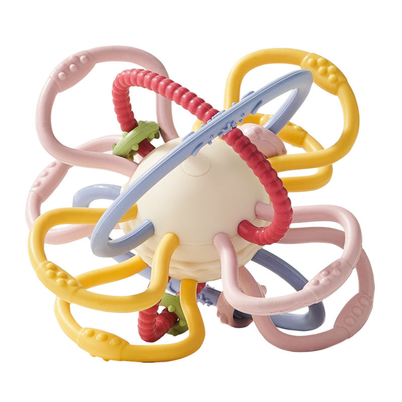 BPA-Free Silicone Baby Teether Eco-Friendly Baby Teething Toys